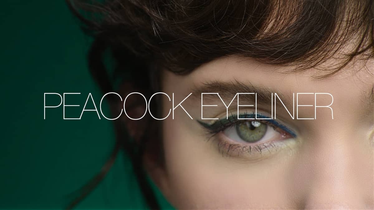 Peacock Eyeliner